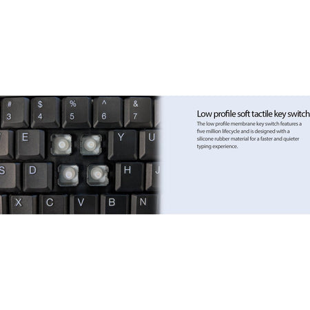 Adesso Wireless Desktop Touchpad Keyboard - Alternate-Image5