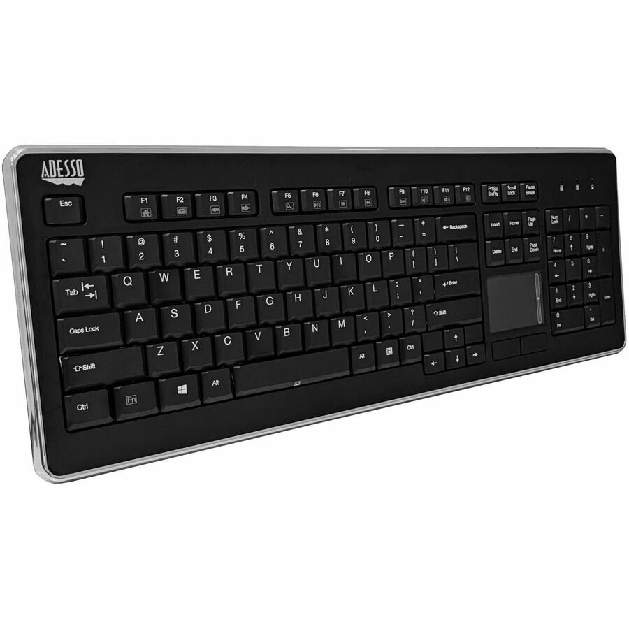 Adesso Wireless Desktop Touchpad Keyboard - Right