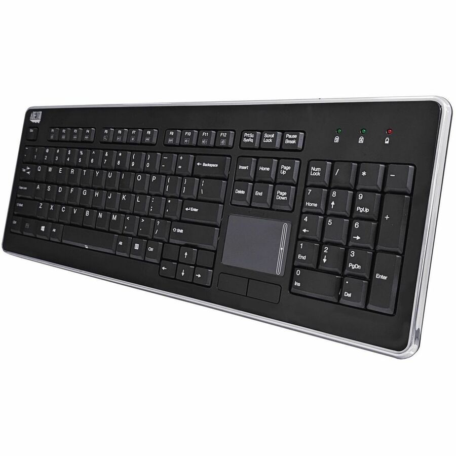 Adesso Wireless Desktop Touchpad Keyboard - Left