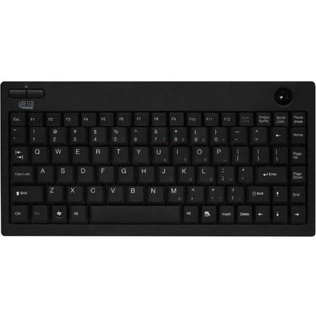 Adesso Wireless Mini Trackball Keyboard - Front