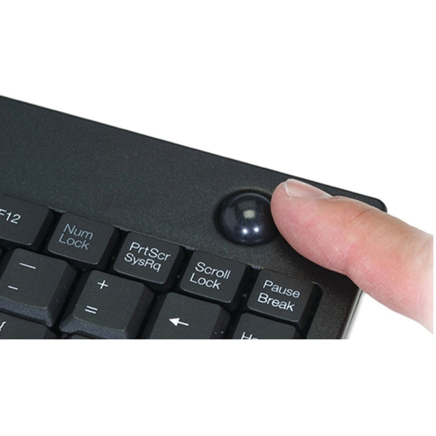 Adesso Wireless Mini Trackball Keyboard - Alternate-Image4