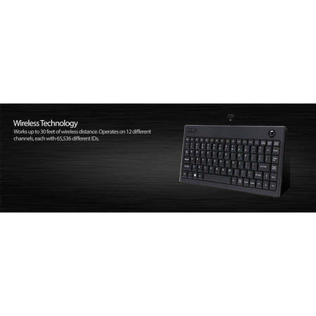 Adesso Wireless Mini Trackball Keyboard - Alternate-Image6