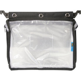 Advantus Carrying Case Accessories: Black Pleat Pouch - 11.5’’ x 13’’ - Binder Pockets