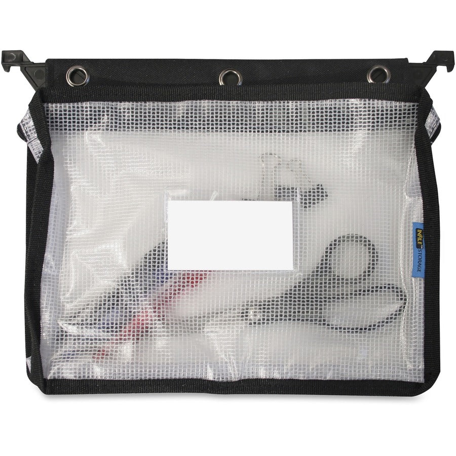 Advantus Carrying Case (Pouch) Accessories - Black - Front