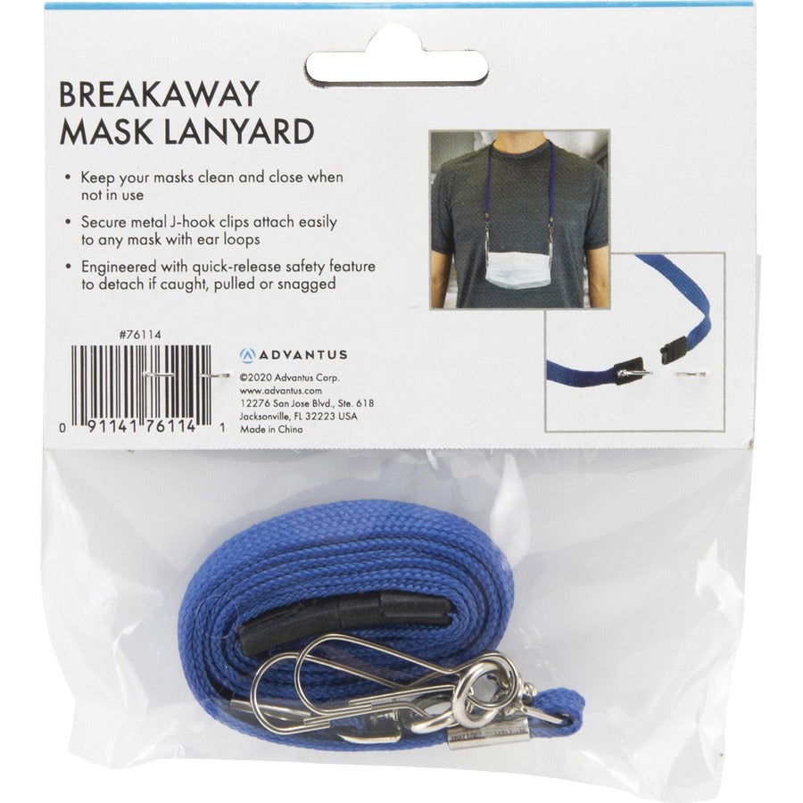 Advantus Face Mask Lanyard - Rear