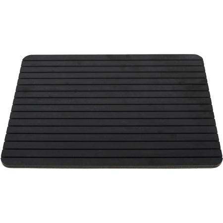 Advantus ID Badge Tray Organizer - PVC Black - 11.4’’ x 15.4’’ - 0.3’’ H - Badges & Supplies