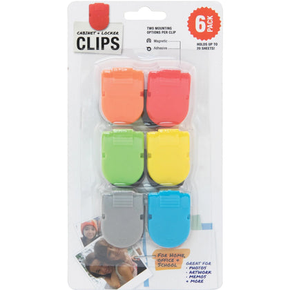 Advantus Magnetic Cabinet Clips - Securely Hold Notes & Photos - Paper