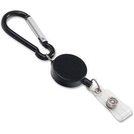 Advantus Metal Badge Reel/Carabiner Set - Securely Hold Badges - ID & Supplies