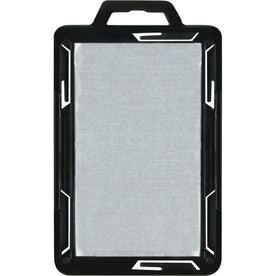 Advantus RFID Blocking Badge Holder - Protects 2.13’’ x 3.38’’ IDs - Vertical Design - Black/Clear - 20 Pack - ID