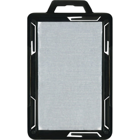 Advantus RFID Blocking Badge Holder - Protects 2.13’’ x 3.38’’ IDs - Vertical Design - Black/Clear - 20 Pack - ID