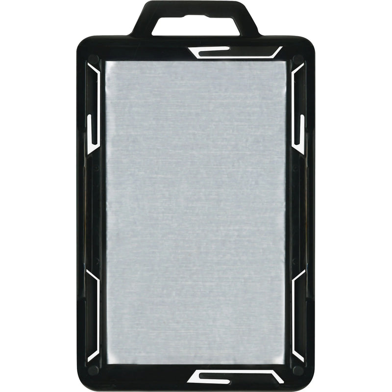 Advantus RFID Blocking Badge Holder - Protects 2.13’’ x 3.38’’ IDs - Vertical Design - Black/Clear - 20 Pack - ID