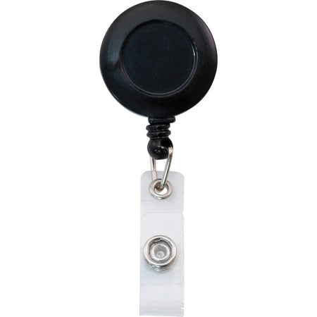 Advantus Snap Clip Retractable ID Reel - Front