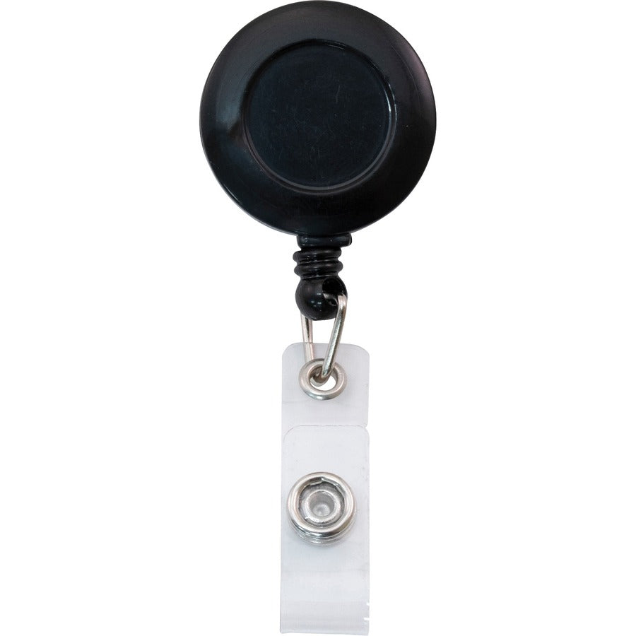 Advantus Snap Clip Retractable ID Reel - Front