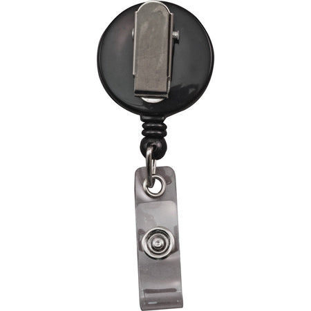 Advantus Snap Clip Retractable ID Reel - Rear