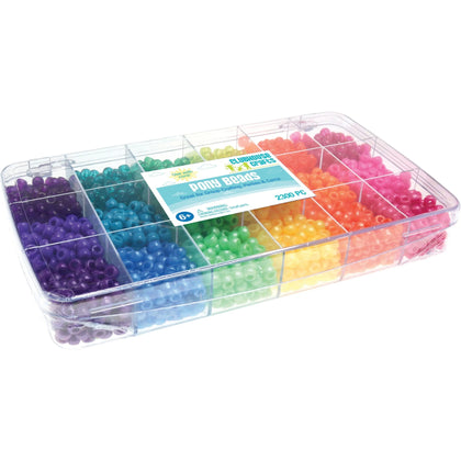 Advantus Sulyn Pony Bead Box: Crafting Fun & Learning Kit - Beads Rhinestones