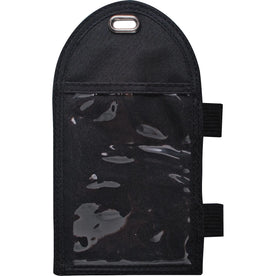 Advantus Vertical Badge Holder - Durable Metal - Black - 12/Box - ID Badges & Supplies
