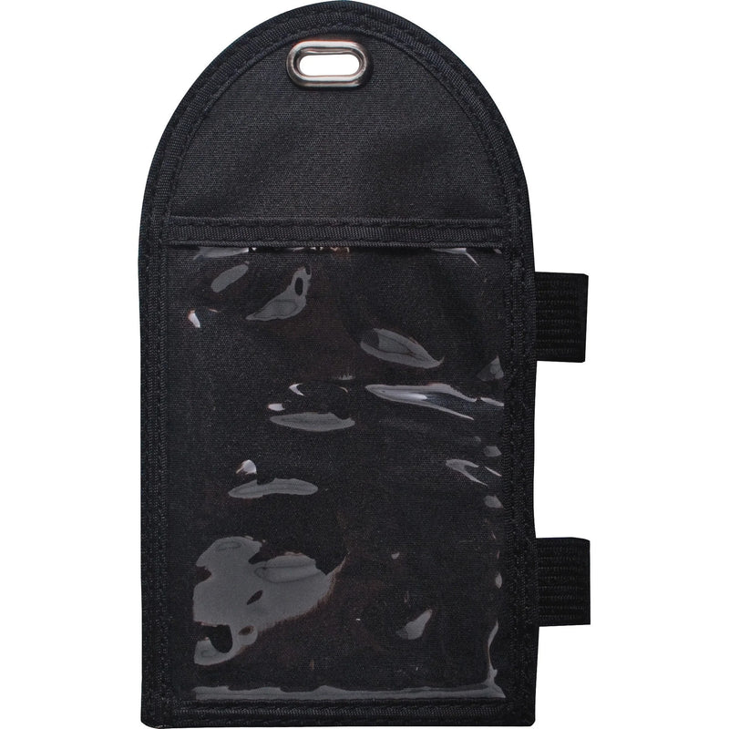 Advantus Vertical Badge Holder - Durable Metal - Black - 12/Box - ID Badges & Supplies