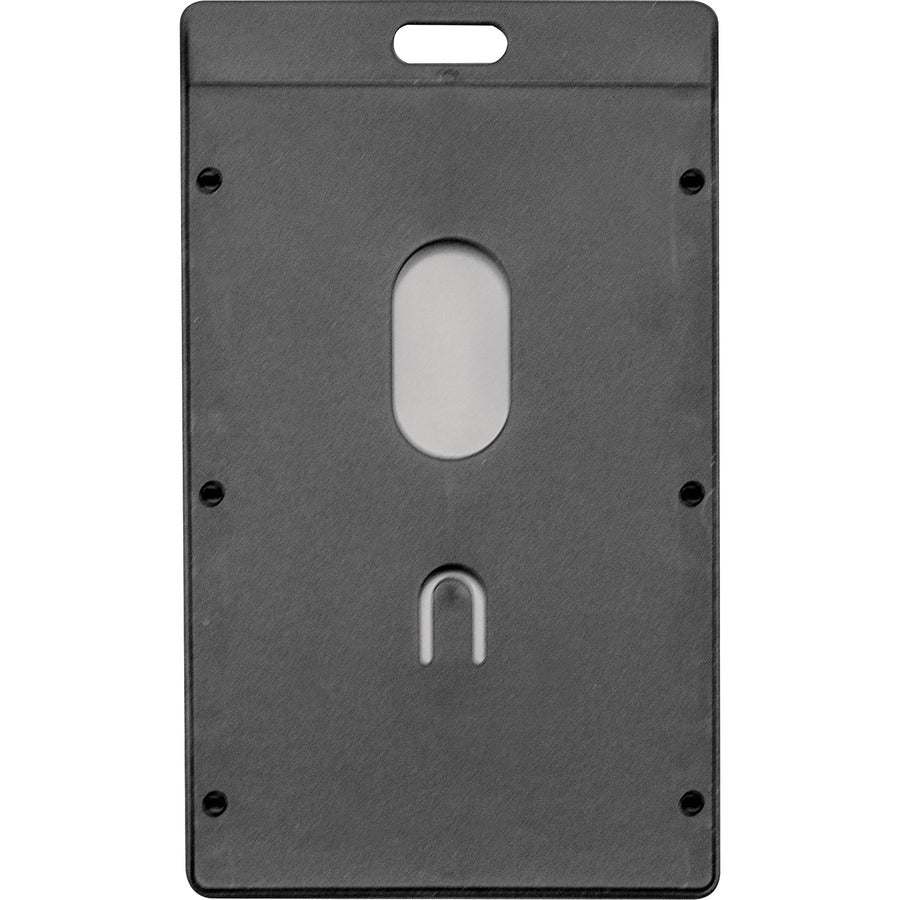 Advantus Vertical Rigid ID Badge Holder - Rear
