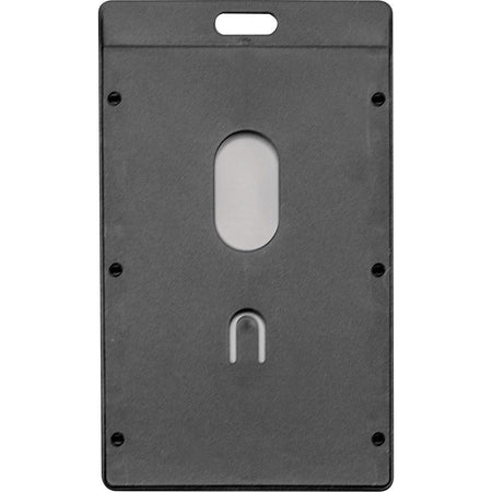 Advantus Vertical Rigid ID Badge Holder - Rear