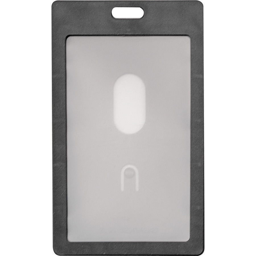 Advantus Vertical Rigid ID Badge Holder - Front