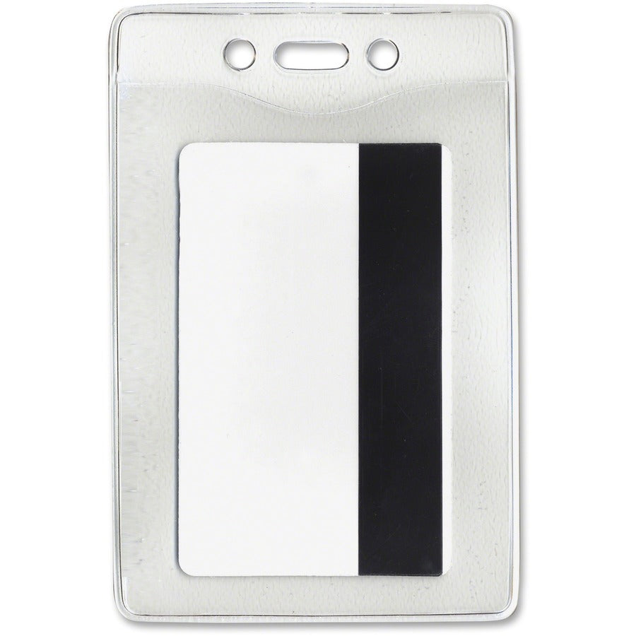 Advantus Vertical Security Badge Holder - Rear