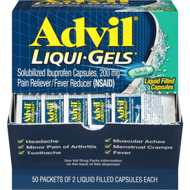 Advil Liqui-Gels: Fast Pain Relief for Headache Backache & More - Medications