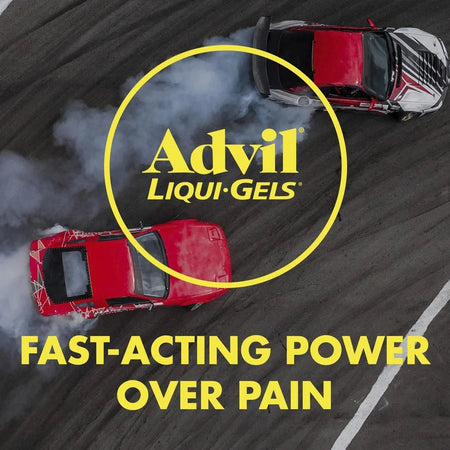 Advil Liqui-Gels: Fast Pain Relief for Headache Backache & More - Medications