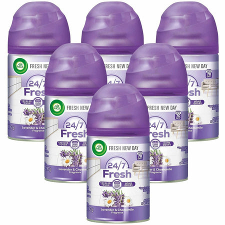 Air Wick Freshmatic Lavender Spray Refill - 60 Day - 6/Carton - Fresheners