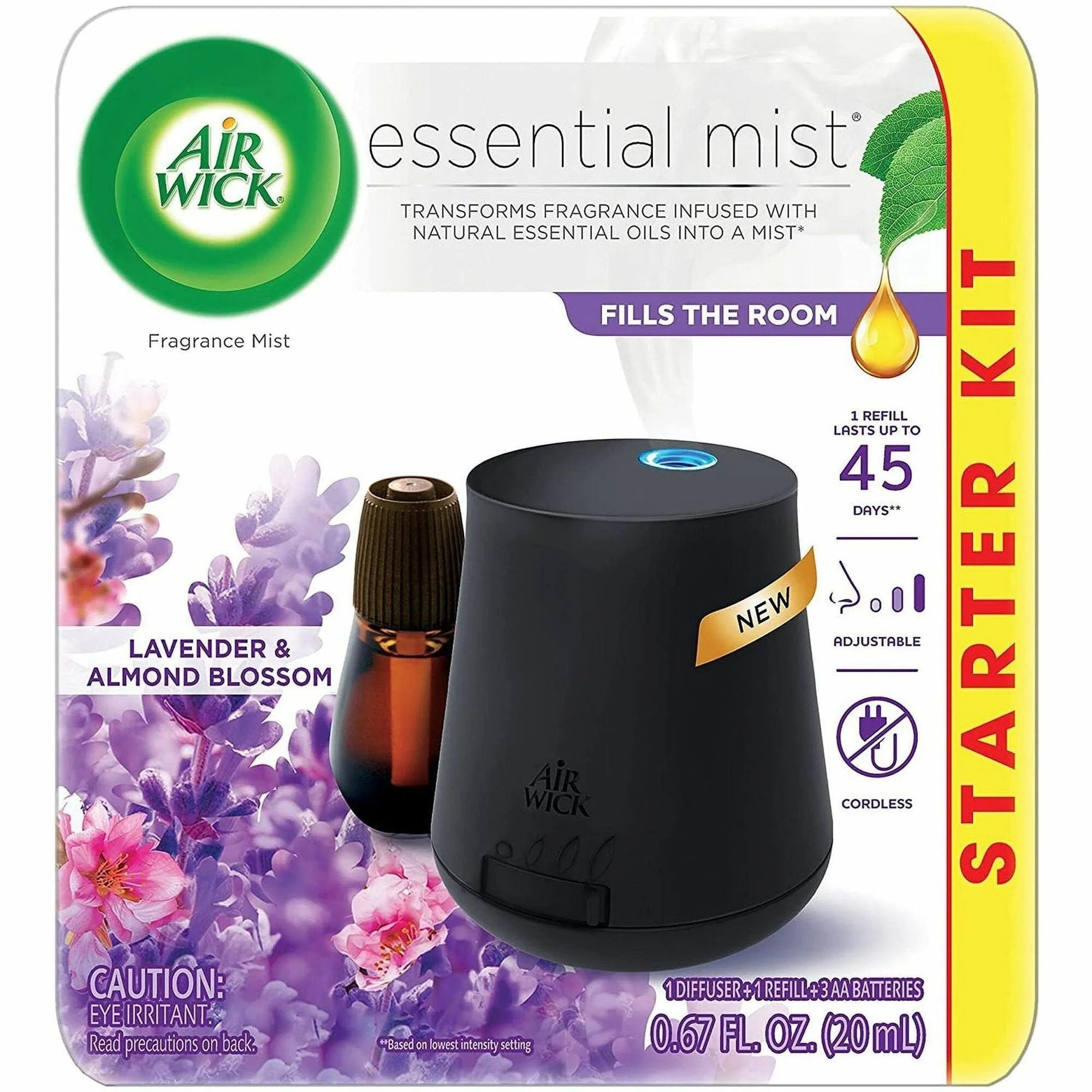 Air Wick Scented Oil Diffuser Kit: Black 1 Kit - Freshener Dispensers
