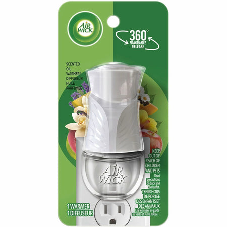 Air Wick Scented Oil Warmer: 6 Units/Carton White Plastic - Fresheners