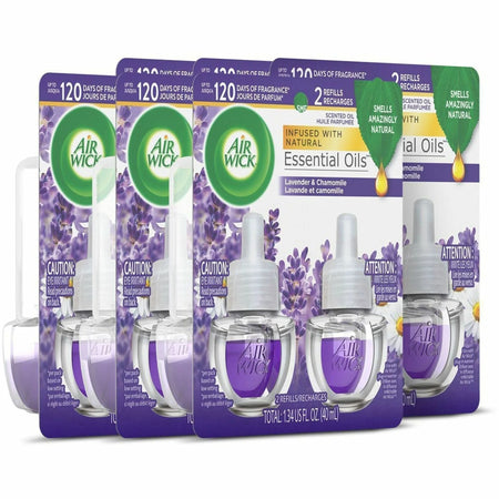 Air Wick Scented Oil Warmer Refill: Lavender & Chamomile - Long-lasting Fragrance - Fresheners