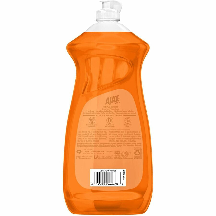 AJAX Triple Action Dish Soap - Rear