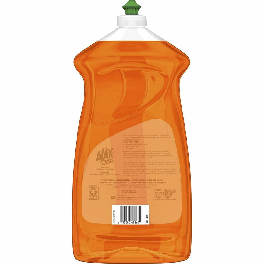 AJAX Triple Action Dish Soap - Rear