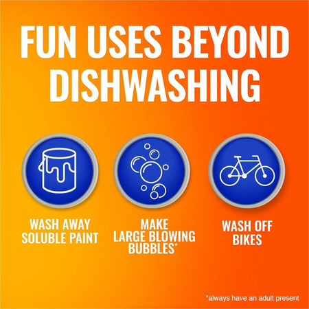 AJAX Triple Action Dish Soap: Orange Scent 52 fl oz - Phosphate-free & Kosher-free - Dish/Dishwasher Detergents