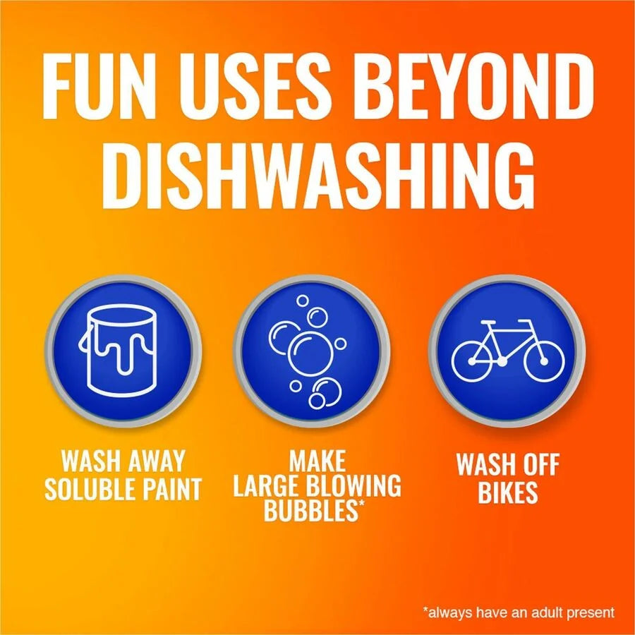 AJAX Triple Action Dish Soap: Orange Scent 52 fl oz - Phosphate-free & Kosher-free - Dish/Dishwasher Detergents