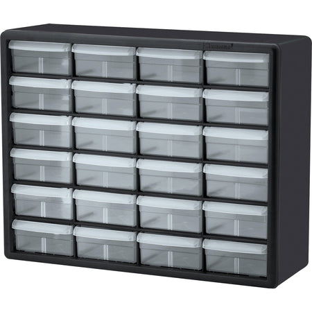 Akro-Mils 24-Drawer Plastic Storage Cabinet - 2000