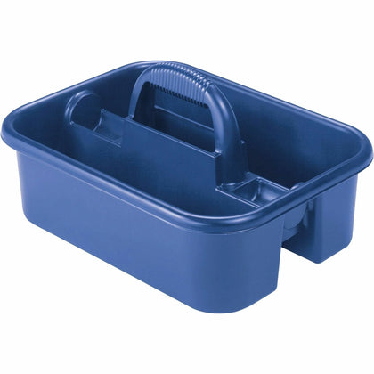 Akro-Mils Handheld Tote Caddy: Versatile Tool Organizer in Blue - Cleaning/Utility Carts