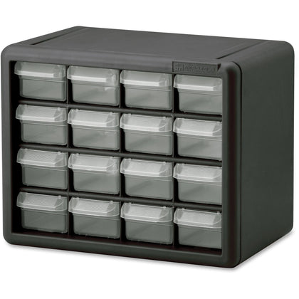 Akro-Mils Plastic Storage Cabinet: 16 Drawers Stackable Unbreakable - Tool & Organization