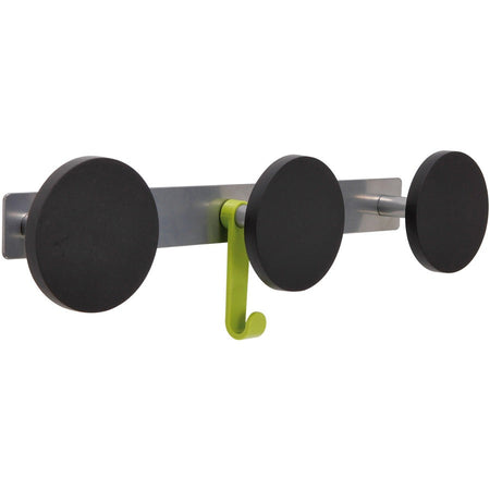 Alba Triple Metal Wall Coat Peg - Right