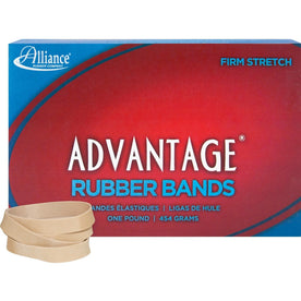 Alliance Rubber Advantage #84 Bands - 3.5’’ Length x 0.5’’ Width - 150/Box - Plastic/Rubber
