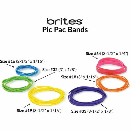 Alliance Rubber Brites Color-Coded Rubber Bands - Alternate-Image2