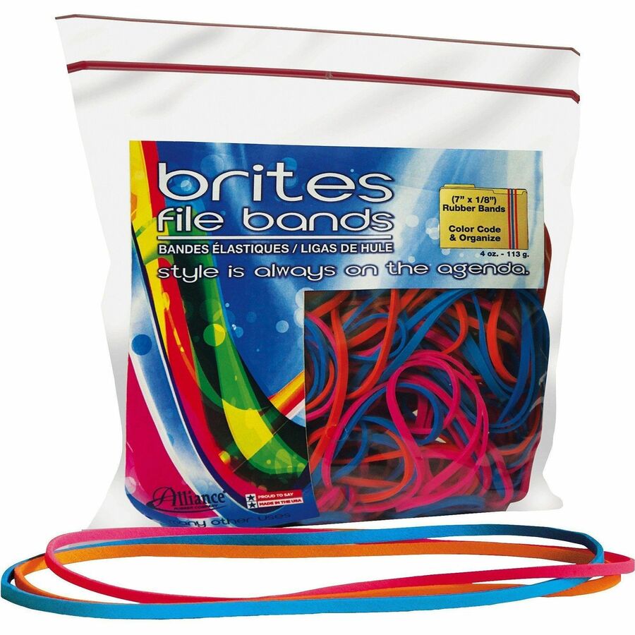 Alliance Rubber Brites File Bands - Right