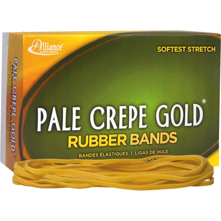 Alliance Rubber Pale Crepe Gold Rubber Bands - Alternate-Image1