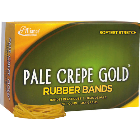 Alliance Rubber Pale Crepe Gold Rubber Bands - Alternate-Image1