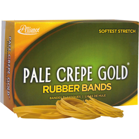 Alliance Rubber Pale Crepe Gold Rubber Bands - Alternate-Image1