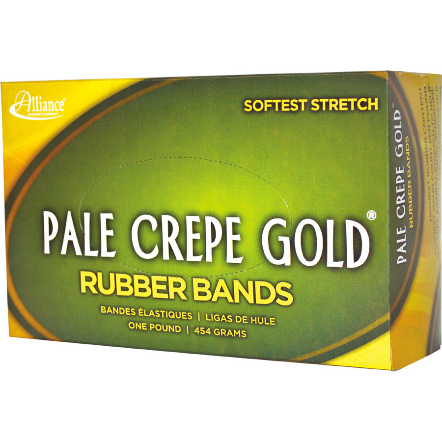 Alliance Rubber Pale Crepe Gold Rubber Bands - Alternate-Image2