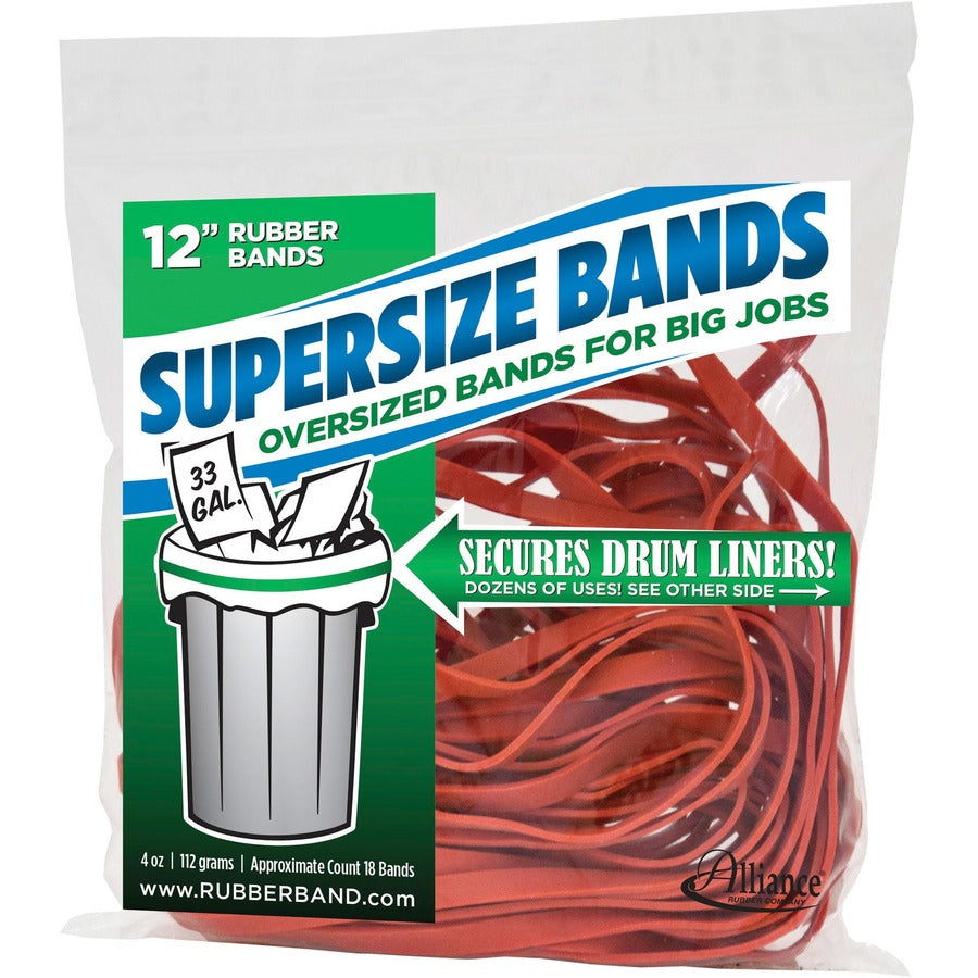 Alliance Rubber SuperSize Industrial-Strength Large Rubber Bands - Left
