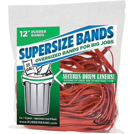 Alliance Rubber SuperSize Industrial-Strength Large Rubber Bands - Left
