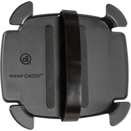 Allsop Cable Organizer Wrap Caddy - Black - 1’’ Length - Electronic Accessories