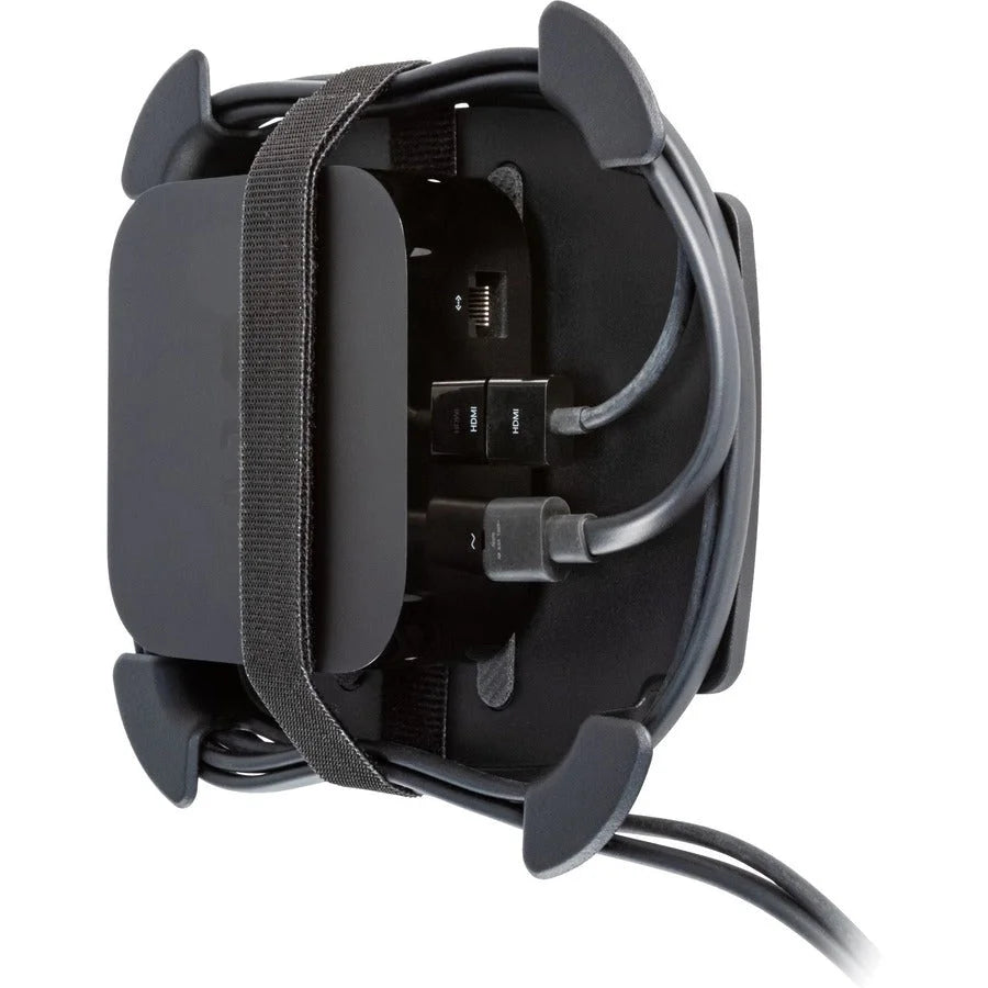 Allsop Cable Organizer Wrap Caddy - Black - 1’’ Length - Electronic Accessories